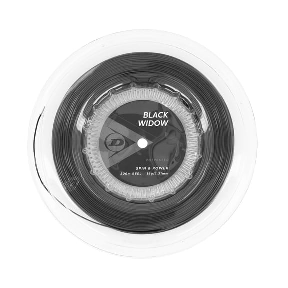 Dunlop Sports Black Widow Tennis String Reel,16g