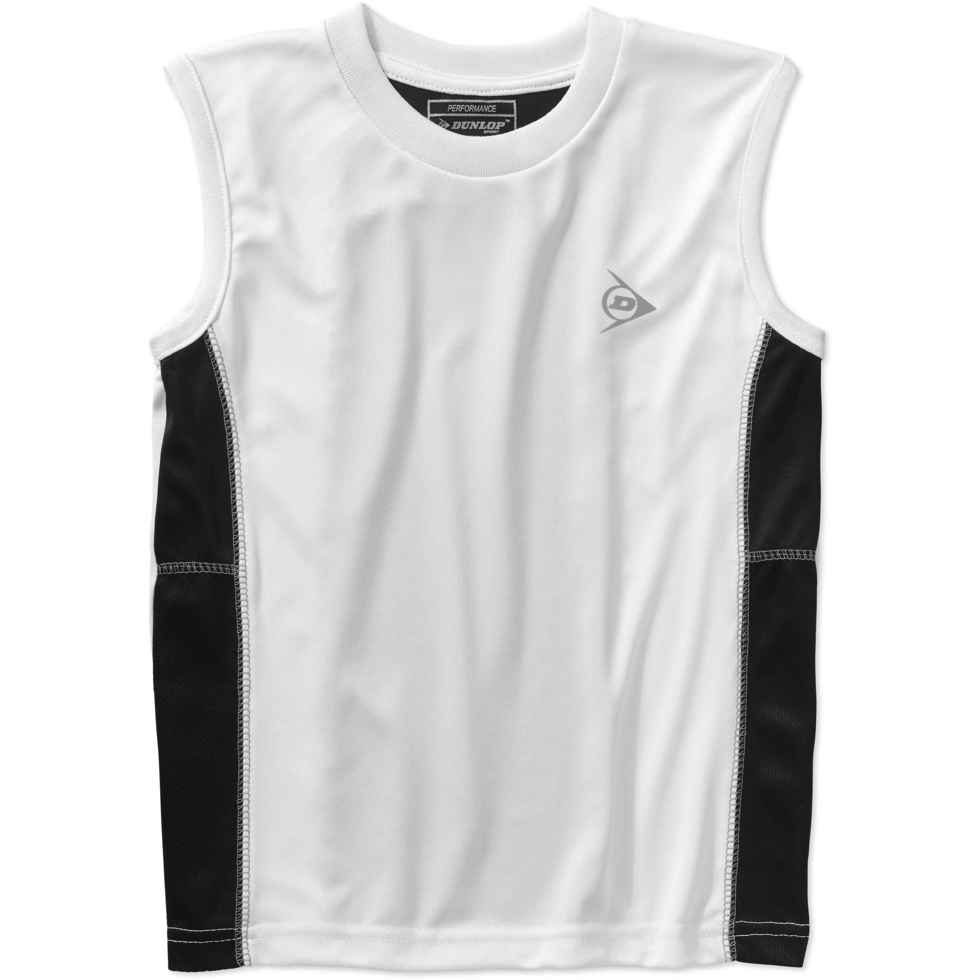 Dunlop Boys' Crew Mesh Muscle Tank
