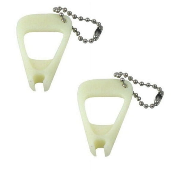 Dunlop Bridge Pin Puller Keychain Glow In The Dark 2 Pack