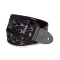 thumbnail image 1 of Dunlop D3811GY-U Classic Guitar Strap, Flambe Gray, 1 of 1