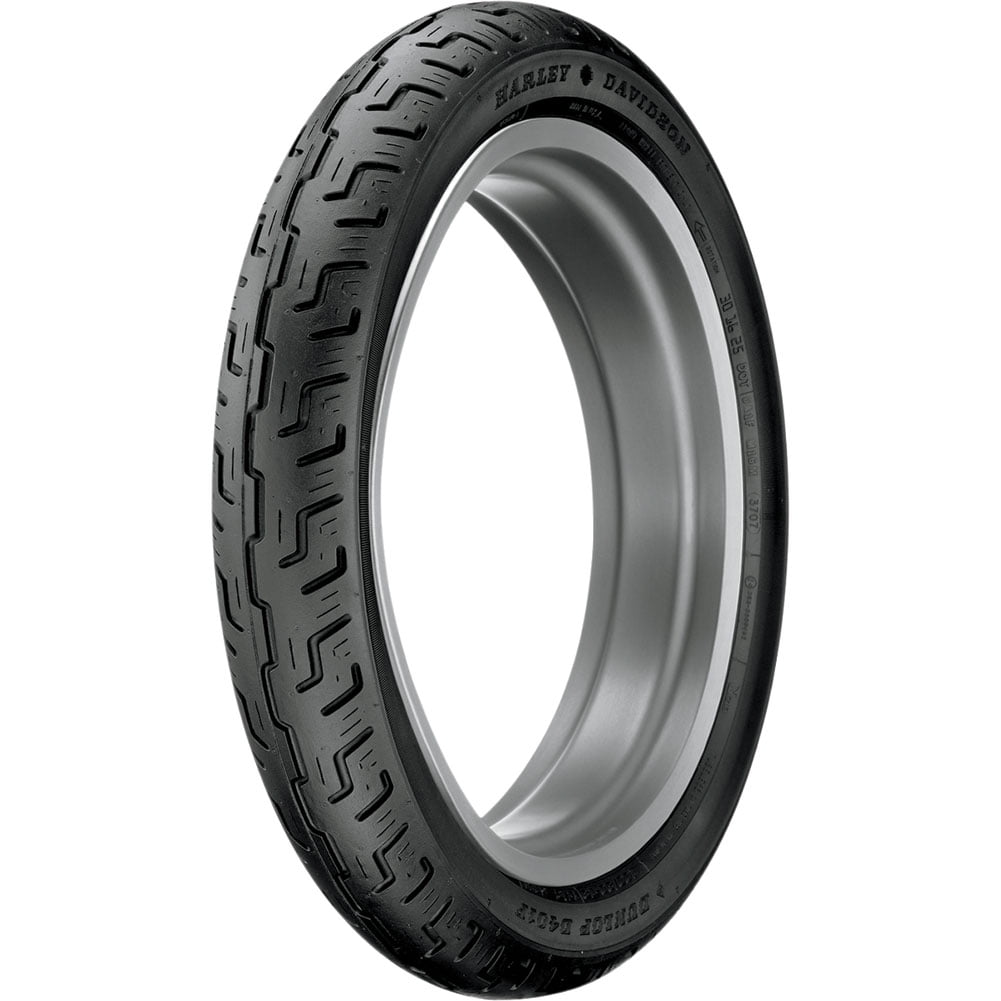 Dunlop D401 Front Motorcycle Tire 100/90-19 (57H) Black Wall