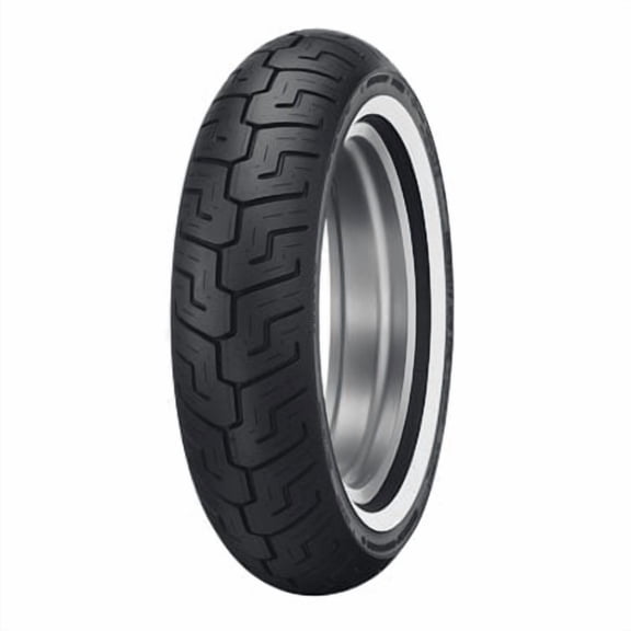 Dunlop D401 Rear Motorcycle Tire 150/80B-16 (71H) Medium White Wall for Harley-Davidson Dyna Low Rider FXDL 2002-2005