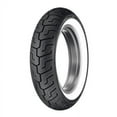 thumbnail image 1 of Dunlop D401 Rear Motorcycle Tire 150/80B-16 (71H) Wide White Wall for Harley-Davidson Sportster 1200 Custom XL1200C (ABS) 2014-2016, 1 of 1