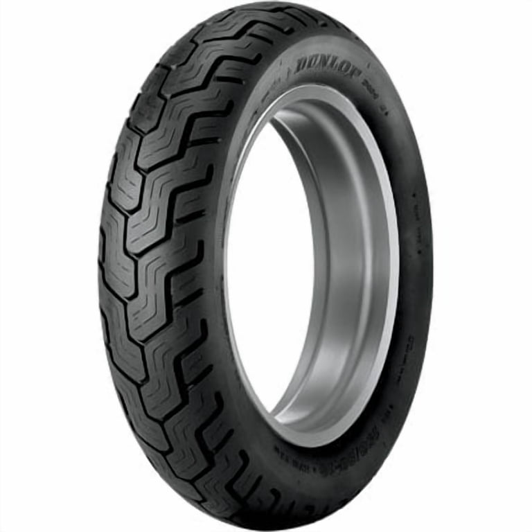 Dunlop D404 Rear Motorcycle Tire 170/80-15 (77H), Black Wall, Fits