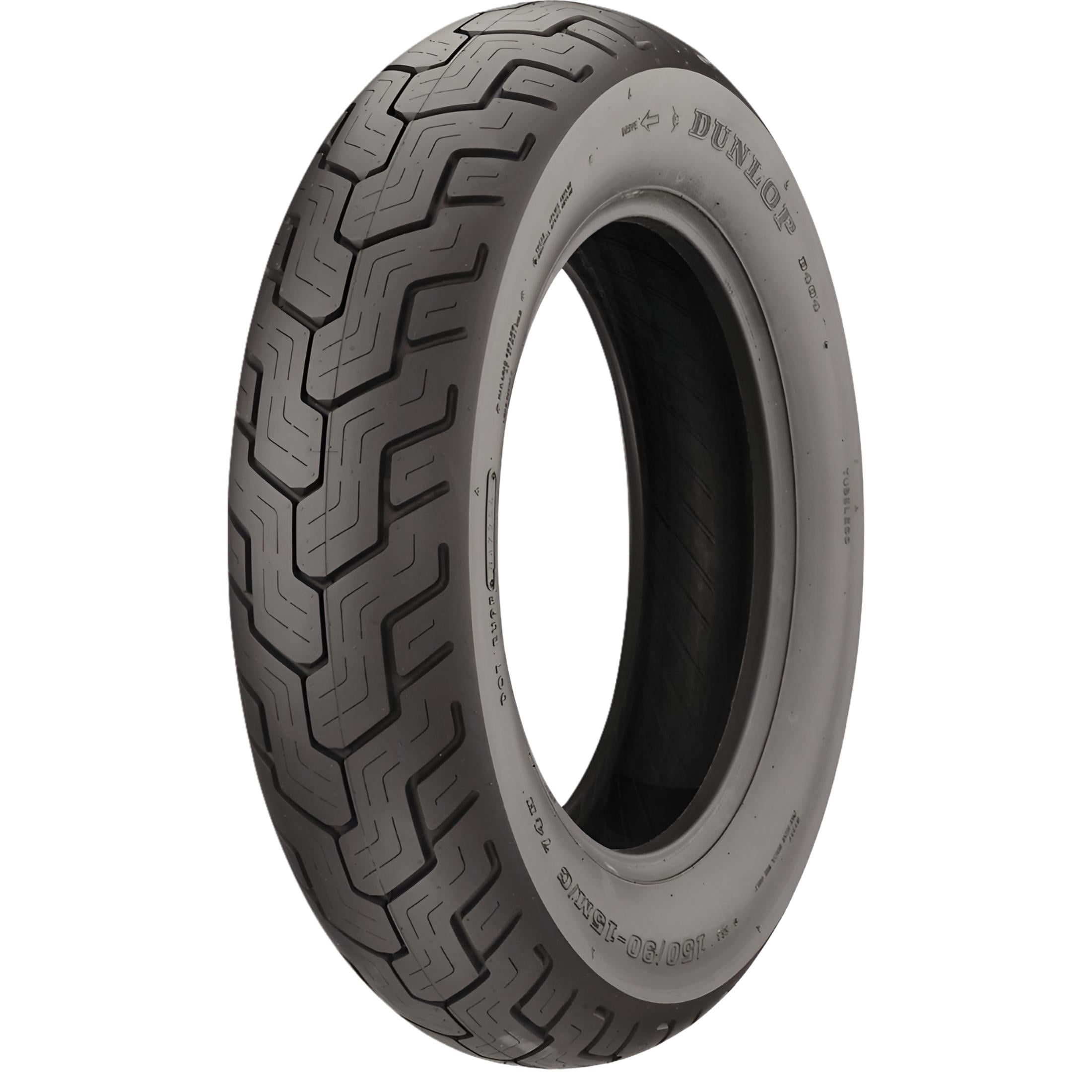 Dunlop D404 Rear Motorcycle Tire 140/90-15 (70H), Bias Dunlop D404 Rear Motorcycle Tire 140/90-15 (70H), Bias