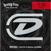 Dunlop DHCN1150 Heavy Core Nickel Steel Heavier NPS Electric Guitar 6-String Set, .011-.050
