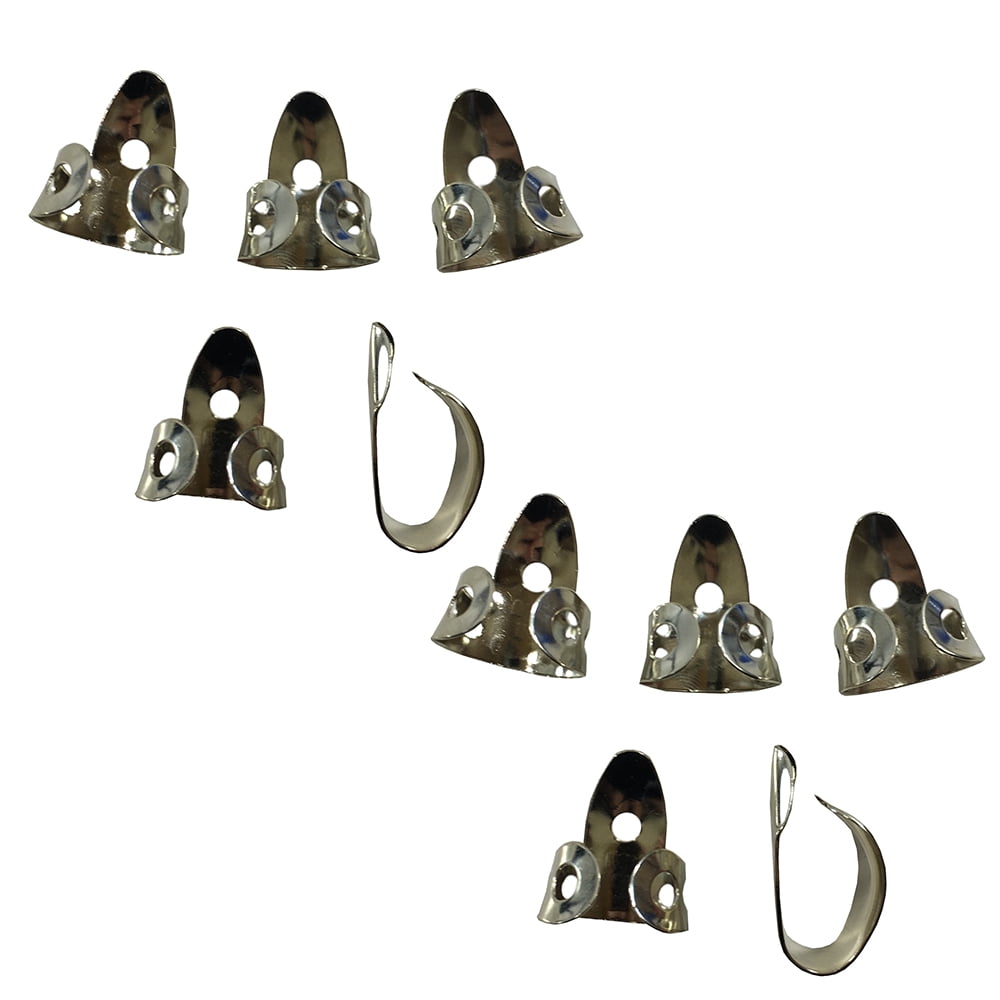 Dunlop Finger Picks (4) with 2 Thumb  Metal  Nickel Silver  .020 inch