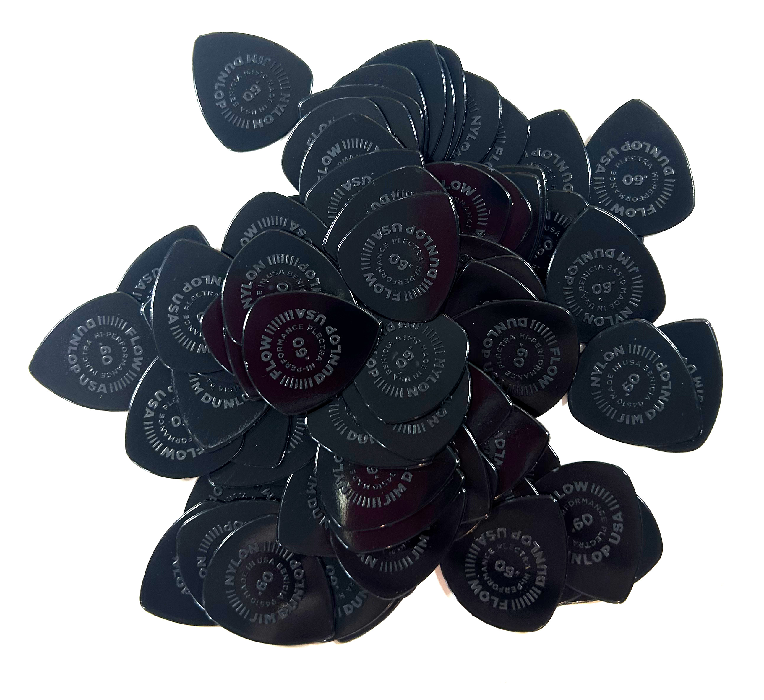 Dunlop Flow Nylon Guitar Picks .60mm Light 72 Picks