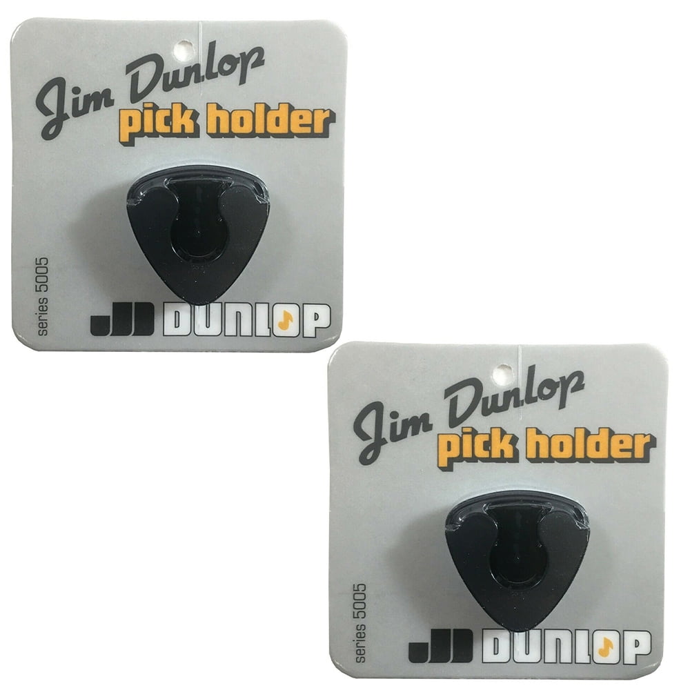 Dunlop Guitar Pick Holder 2Pack Attach to Strap or Guitar!