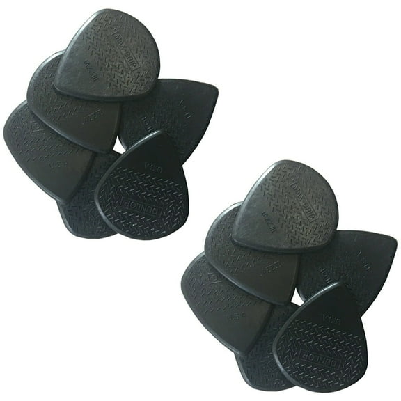 Dunlop Guitar Picks 12 Pack Nylon Max-Grip Jazz III  471P3S