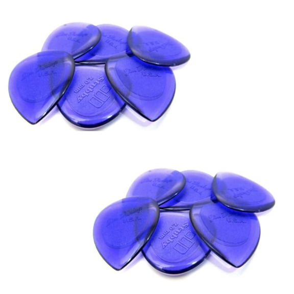 Dunlop Guitar Picks 12 Pack Regular Stubby Guitar Picks 2.0MM 474P