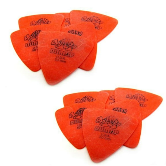Dunlop Guitar Picks 12 Pack Tortex Tri (Triangle) .50mm 431P.50