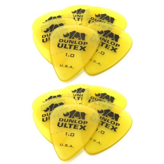 Dunlop Guitar Picks 12 Pack Ultex Standard 1.0 (421P1.00)