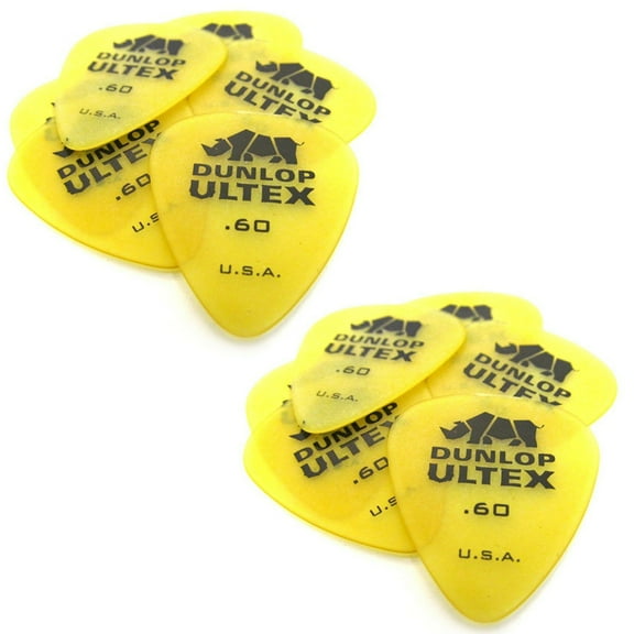 Dunlop Guitar Picks 12 Pack Ultex Standard .60 (421P) picks