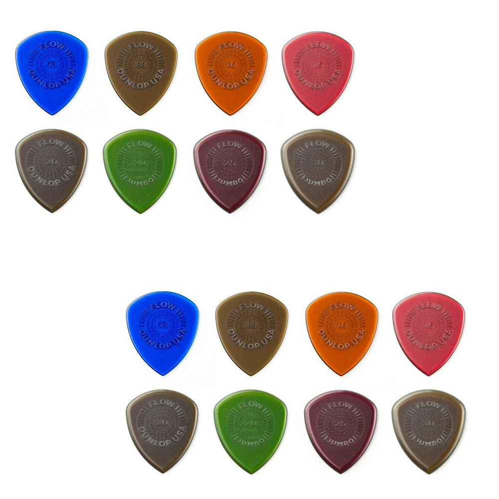 Dunlop Guitar Picks 16 Pack FLOW Variety Pack