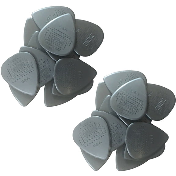 Dunlop Guitar Picks  24 Pack  Nylon Max-Grip  1.14mm