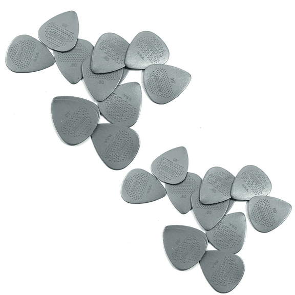 Dunlop Guitar Picks 24 Pack Nylon Max-Grip .60mm guitar picks
