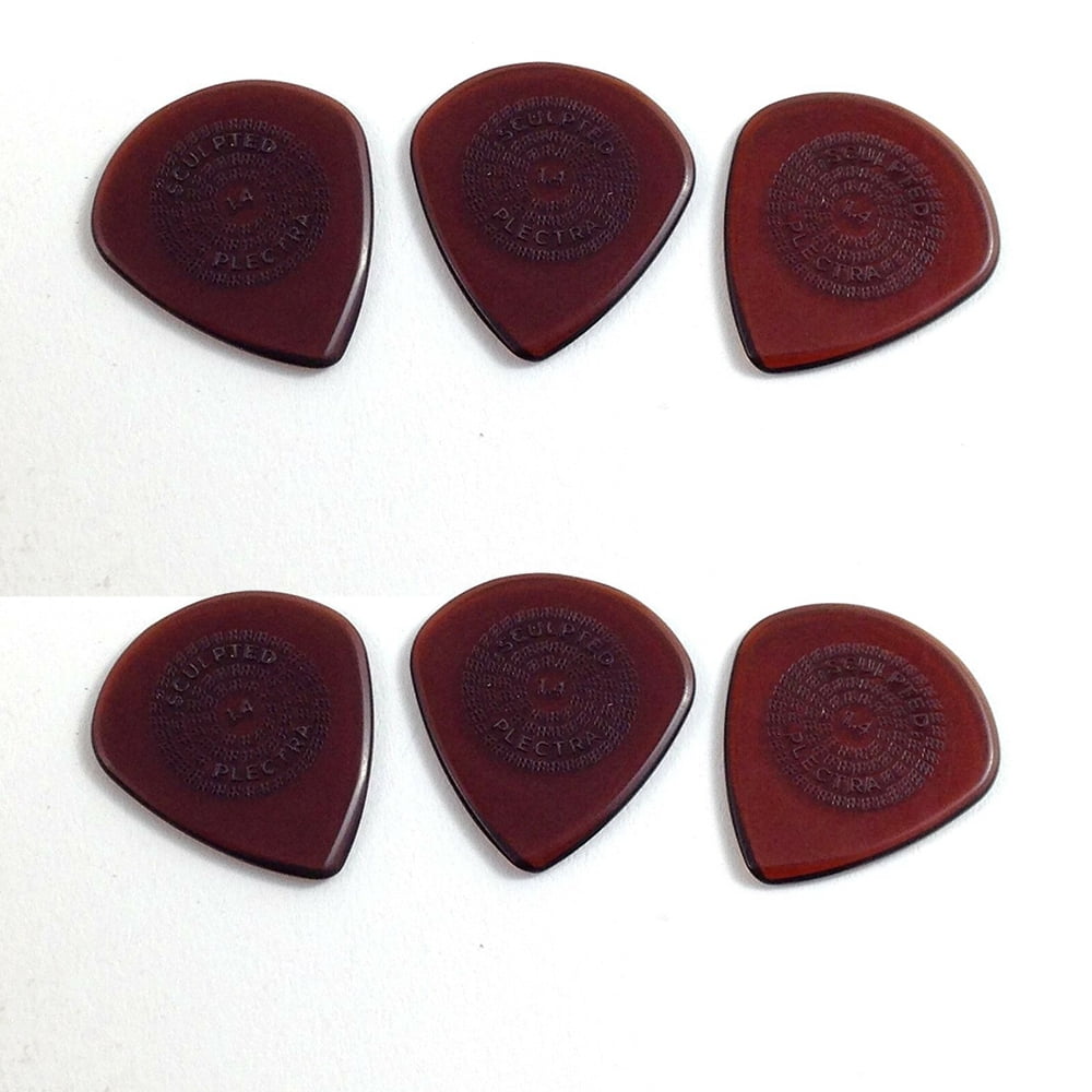 Dunlop Guitar Picks 6 Pack Primetone Small Jazz III Hand Sculpted Grip  1.4mm