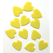 Dunlop Guitar Picks Kirk Hammett Metallica 12 Picks Jazz III Size Yellow Sparkle