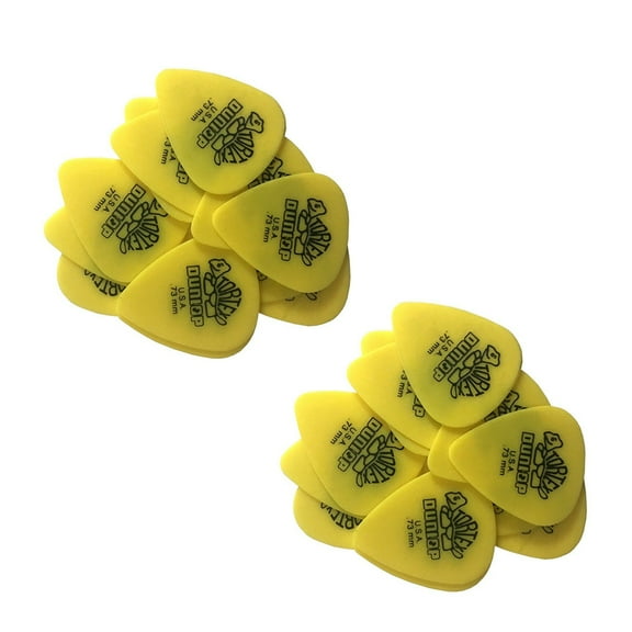 Dunlop Guitar Picks Tortex 24 Pack .73 MM Medium (418.P73)