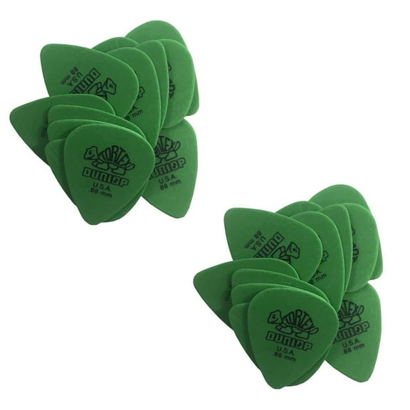 Dunlop Guitar Picks Tortex 24 Pack .88 MM Medium (418P.88)