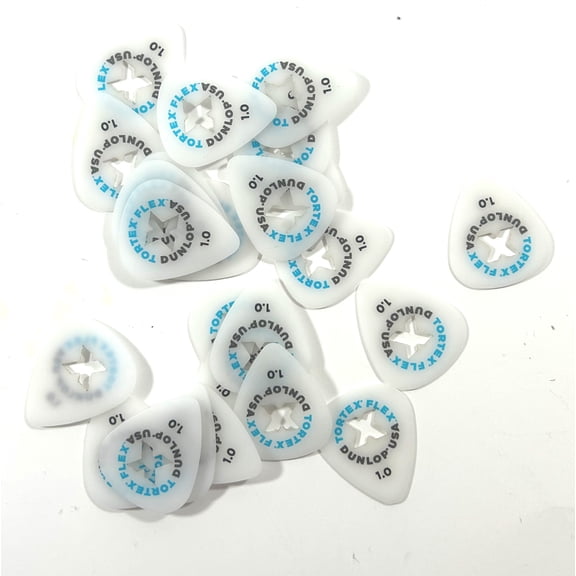 Dunlop Guitar Picks Tortex Flex X Standard 24 Picks 1.00mm Heavy (428XP1.00)