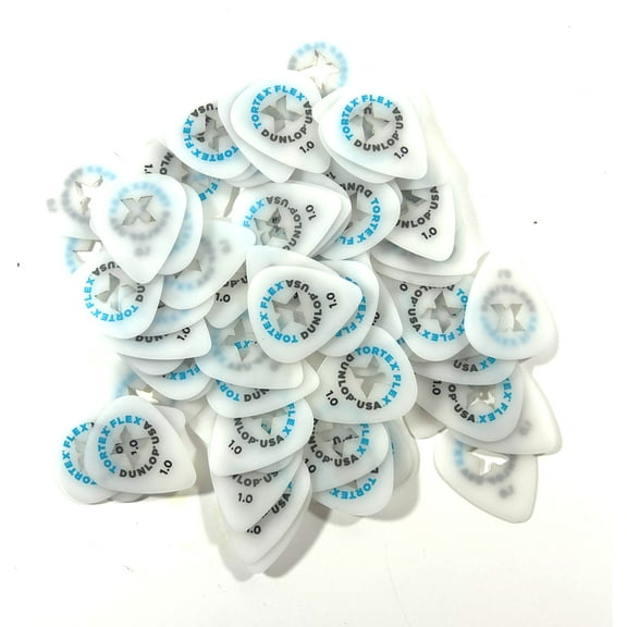 Dunlop Guitar Picks Tortex Flex X Standard 72 Picks 1.00mm Light (428XR1.00)