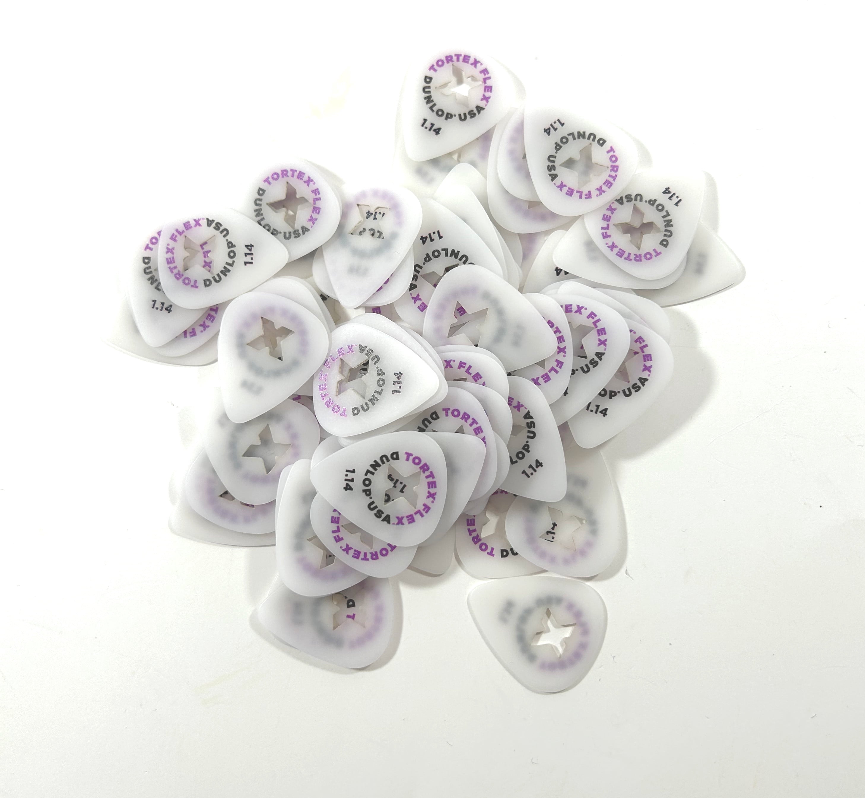 Dunlop Guitar Picks Tortex Flex X Standard 72 Picks1.14mm Medium (428XR1.14)