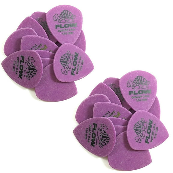 Dunlop Guitar Picks Tortex Flow 24 pack 1.14mm 558P1.14