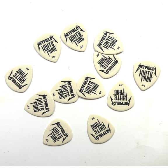 Dunlop Guitar Picks White Fang 12 Picks .88mm James Hetfield