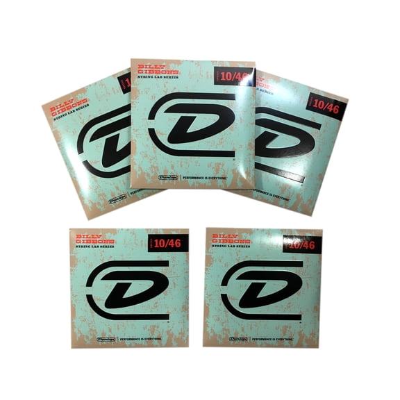 Dunlop Guitar Strings - 5 Sets 10-46 Billy Gibbons Electric Formerly Reverand Willy