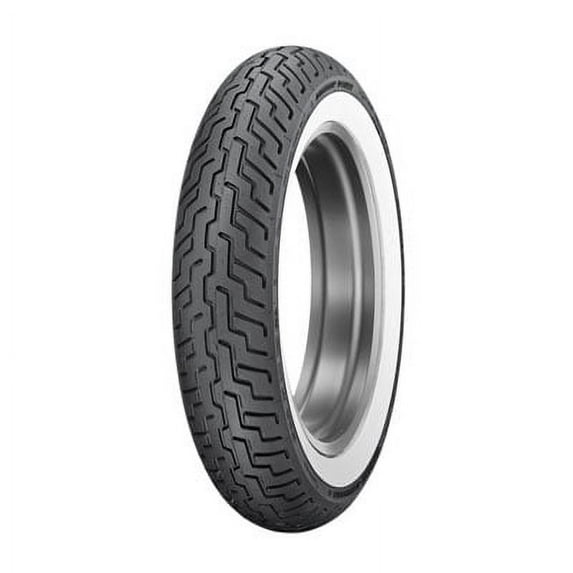Dunlop Harley-Davidson D402 Front Motorcycle Tire MT90B-16 (72H) Wide White Wall for Harley-Davidson CVO Road King FLHRSE 2002-2003