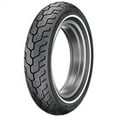 thumbnail image 1 of Dunlop Harley-Davidson D402 Rear Motorcycle Tire MT90B-16 (74H) Slim White Wall for Harley-Davidson Softail Fat Boy FLSTF 1990-2003, 1 of 1
