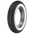 thumbnail image 1 of Dunlop Harley-Davidson D402 Rear Motorcycle Tire MT90B-16 (74H) Wide White Wall for Harley-Davidson Softail Deluxe FLSTN 1987-1989, 1 of 1