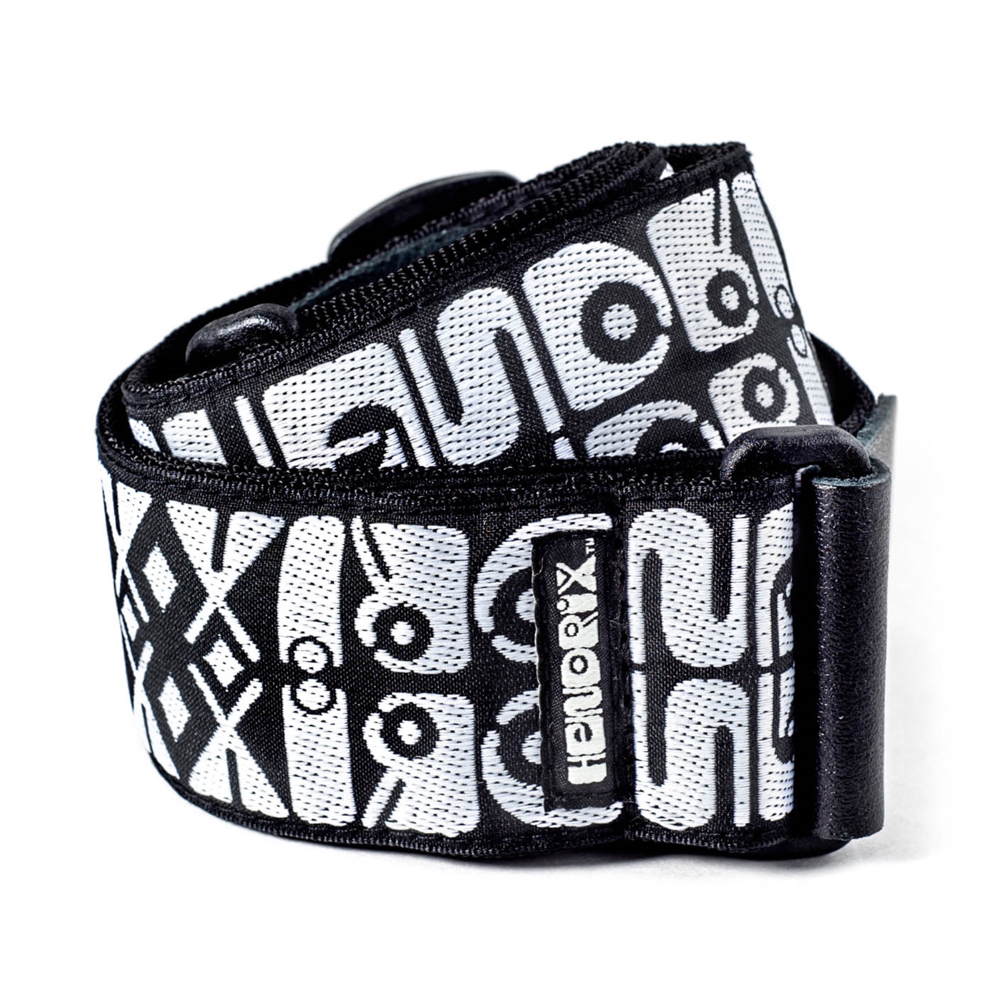 JH05 STRAP HENDRIX LOGO B/W