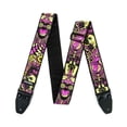thumbnail image 1 of Dunlop ILOVEDUST Guitar Strap - Smoking Moon Orange, 1 of 2