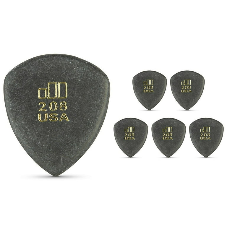 Dunlop JD JazzTone 208 Guitar Picks 6 Pack