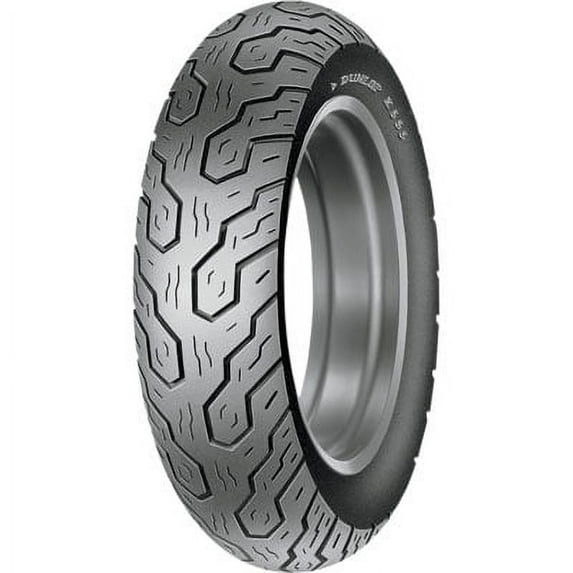 Dunlop K555 Rear Motorcycle Tire 150/80-15 (70V) Black Wall for Kawasaki Eliminator 600 ZL600 1996-1997