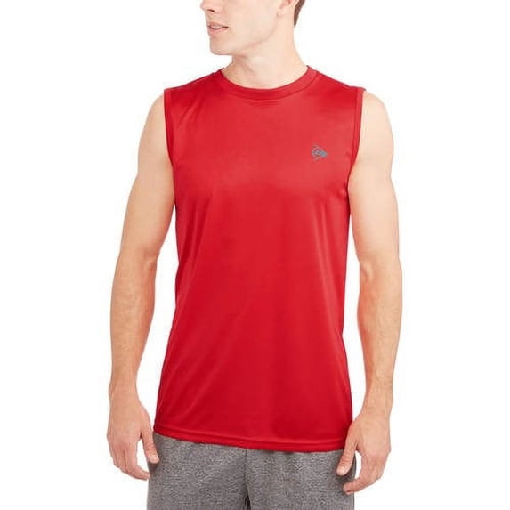 Dunlop Men's Crew Mesh Muscle Tank