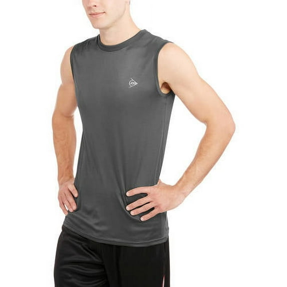 Dunlop Men's Crew Mesh Muscle Tank