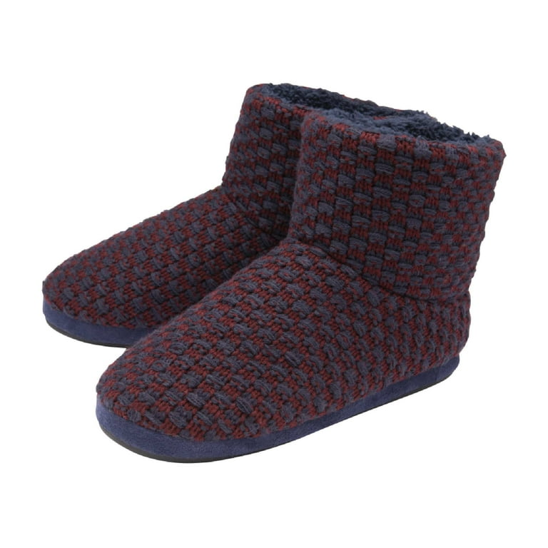 Mens bootie fashion slippers uk