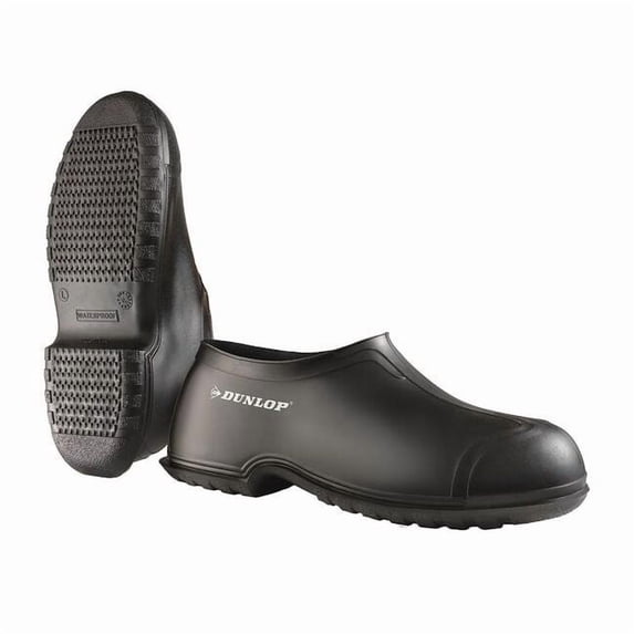Dunlop Men's Overshoes, Plain Toe, 4" Height, Black, 5 8601000
