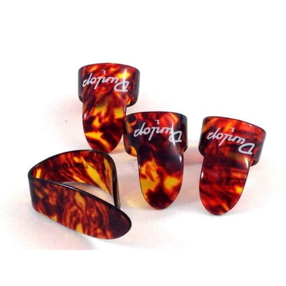 Dunlop, Picks, 1 Thumb and 3 Finger Shell Large, Multicolor - Walmart.com