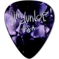 thumbnail image 1 of Dunlop Premium Celluloid Classic Guitar Picks 1 Dozen Purple Pearloid Medium, 1 of 5