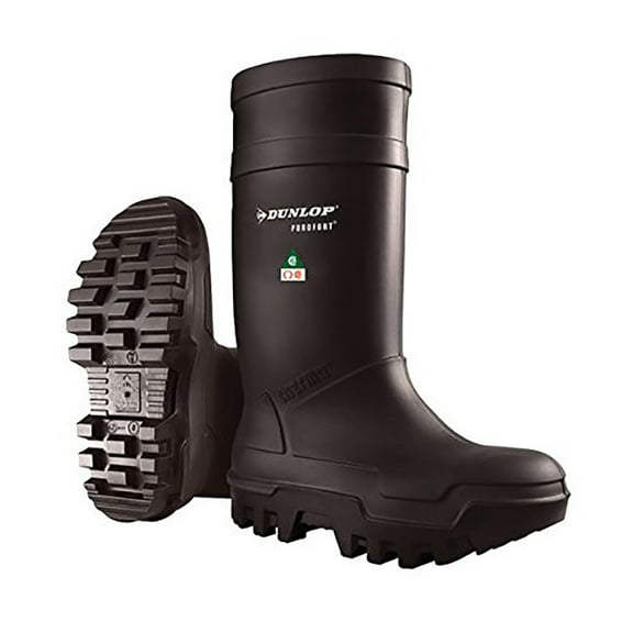 Dunlop Purofort Thermo full Safety Men's Knee Boots Black in 14