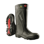 Dunlop Purofort+ Full Safety - Lightweight Work boots for Men & Women - Waterproof Safety boots with Steel Toe - Chemical and Slip Resistant with Tall Shaft - Size 3-17