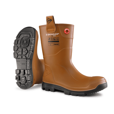 Dunlop Unisex RigPro Purofort, Steel Toe, Black, Men's 14 / Women's 16 LJ2HR42