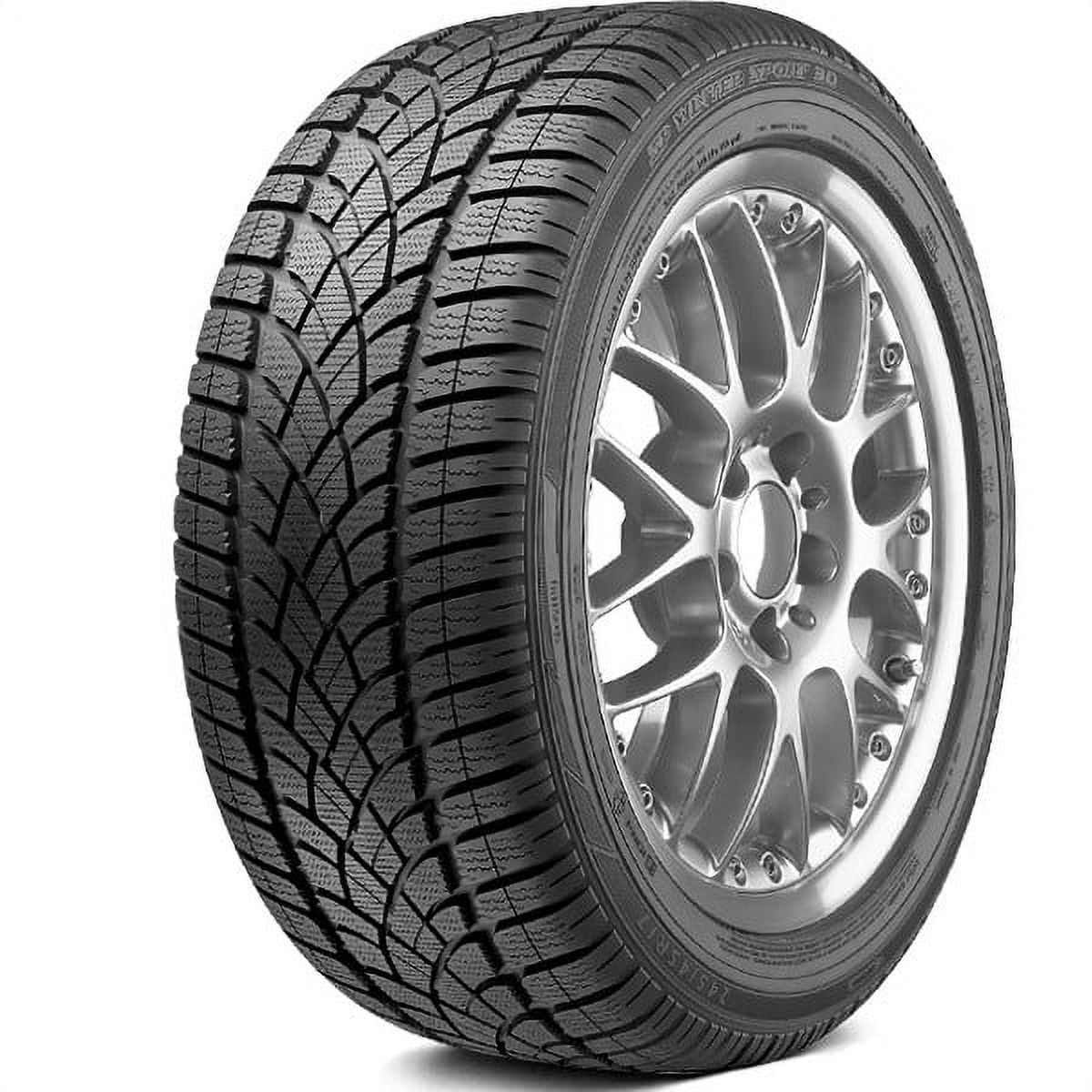 Dunlop SP Winter Sport 3D 235/40R19 96V XL (Studless) Snow Tire Fits:  2014-20 Ford Fusion Titanium, 2018 Honda Accord EX-L