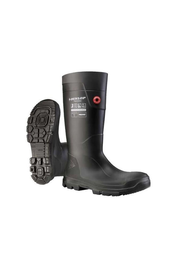 Unisex FieldPro Purofort, Steel Toe, Black, Men's 14 / Women's 16 LJ2HD01