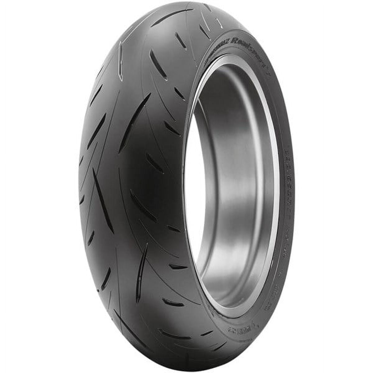 Dunlop Sportmax Roadsport 2 Radial Rear Motorcycle Tire, 180